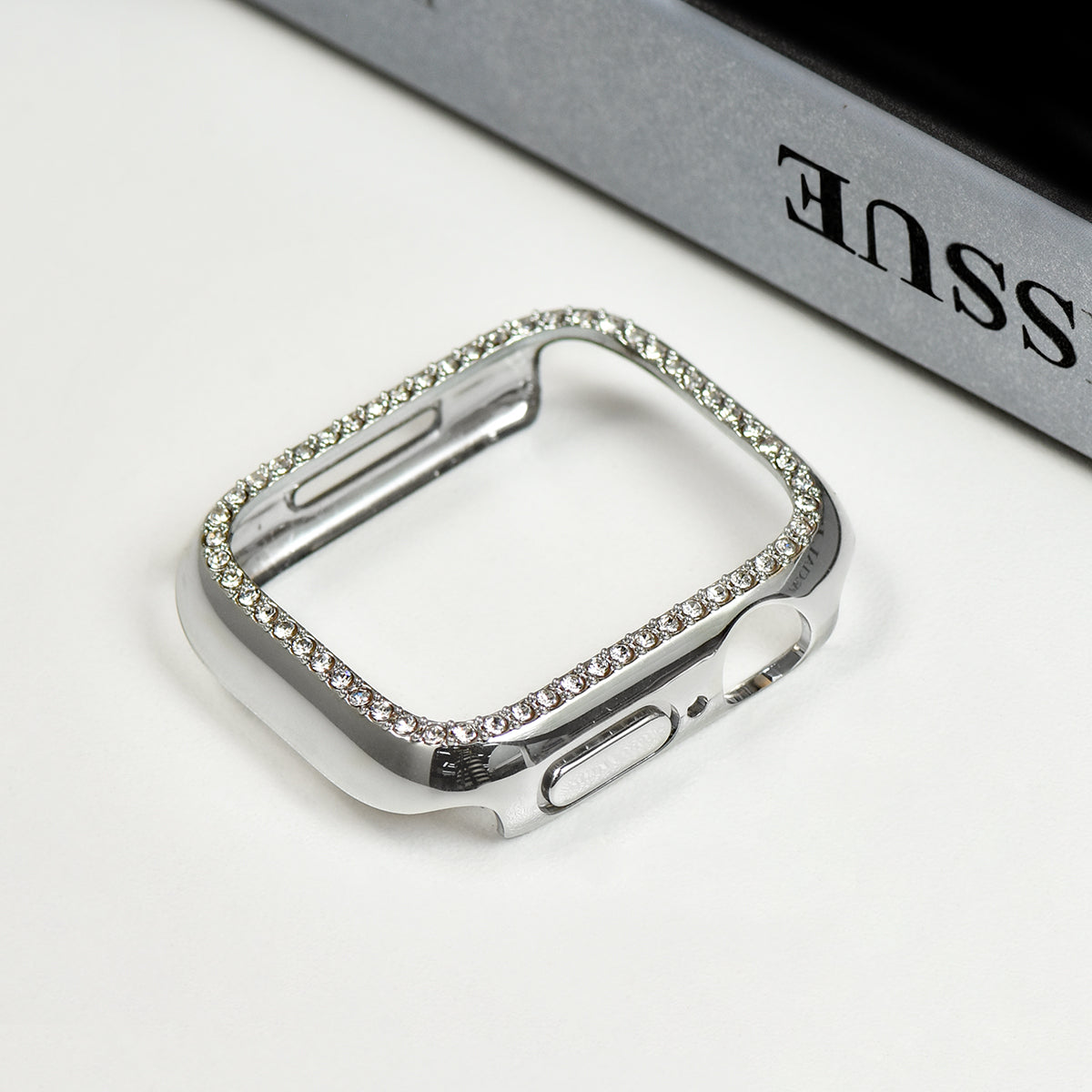 Bezel Diamond Inlay Apple Watch Case 40/41/44/45 MM