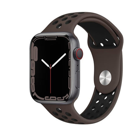 Sports Rainbow Silicone Apple Watch Strap