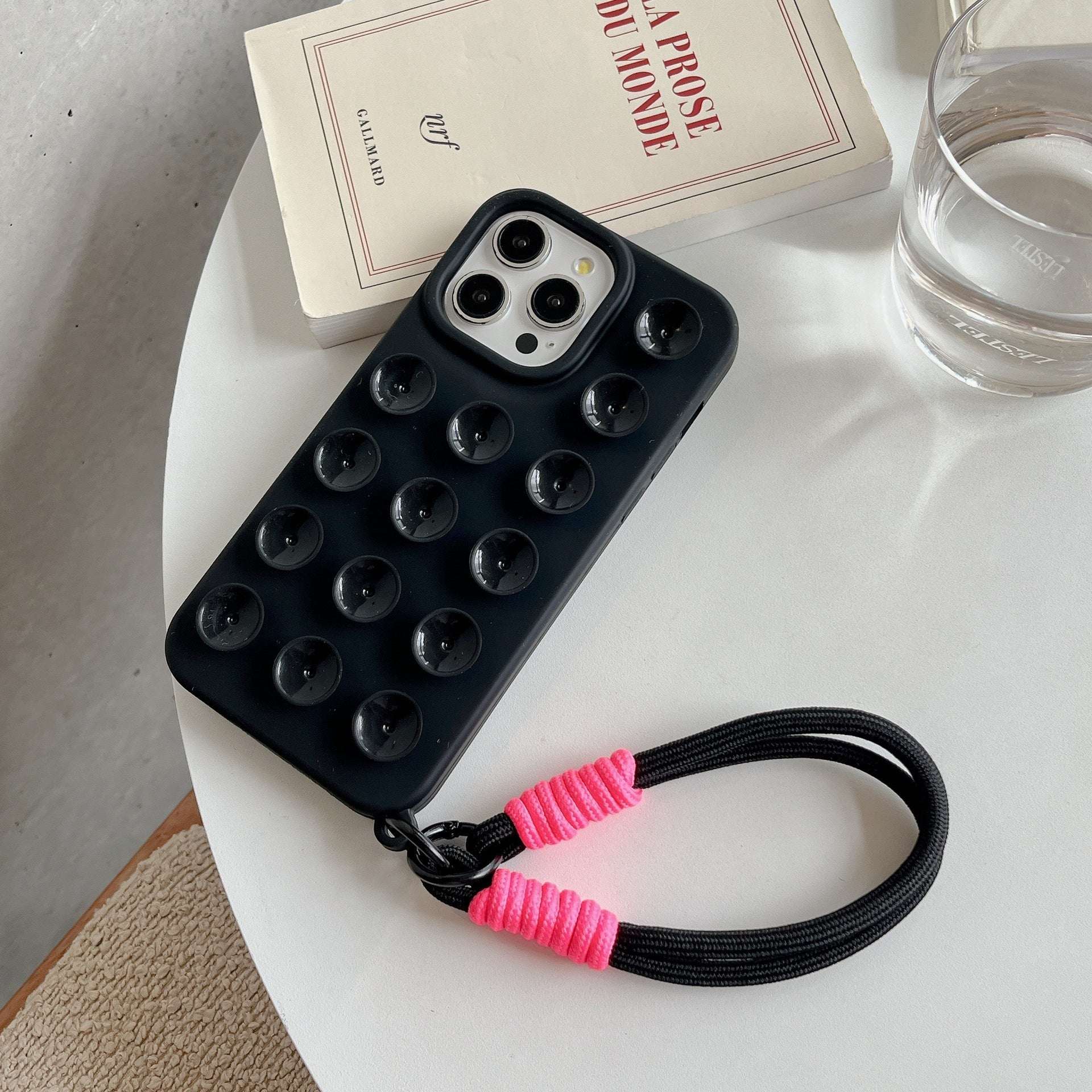 Silicone Suction Cup Lanyard Apple iPhone Cover