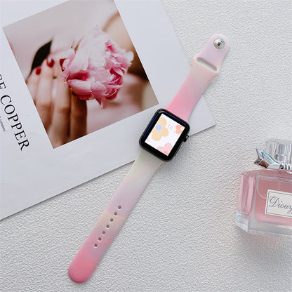 Aurora Silicone Apple Watch Strap