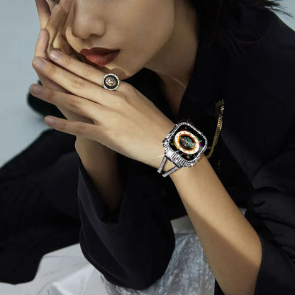 Diamond Cut-out Apple Watch Case 49 MM