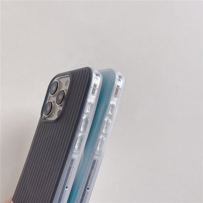 Color Corrugated Stripe Apple iPhone Case
