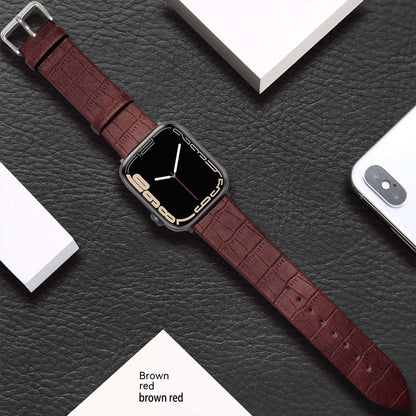 Cross-border Leather Watch Strap