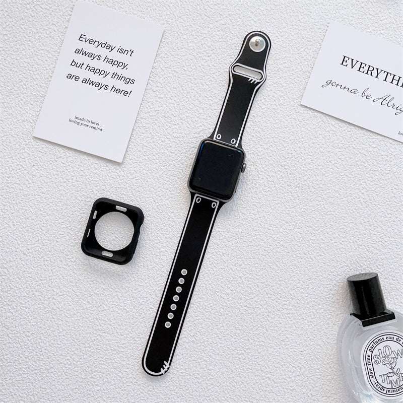 CASYFiE Comic Graffiti Apple Watch Strap