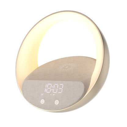 Wake-Up Light with Wireless Charger & Speaker
