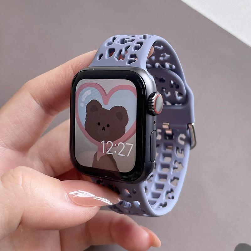 Hollow Silicone Apple Watch Strap
