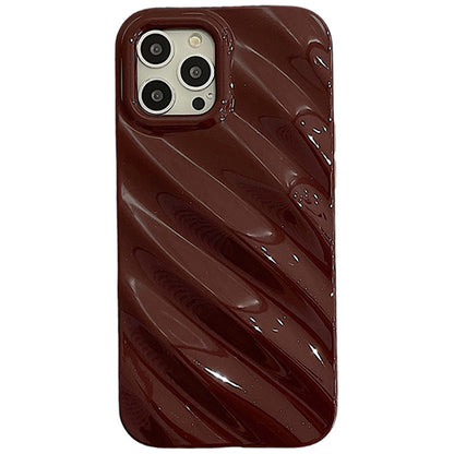 Pleated Pattern Apple iPhone Case