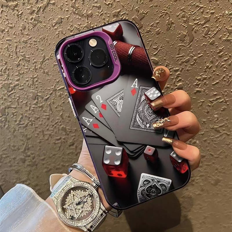 3D Style Card Dice Apple iPhone Case