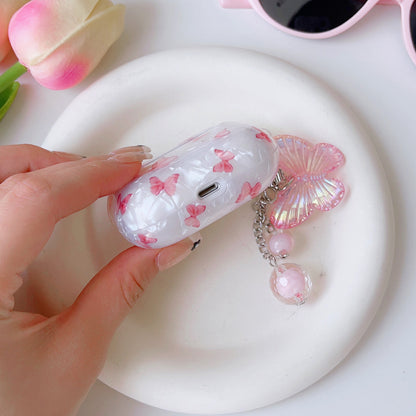 Shell Pattern Butterfly Apple AirPods Case