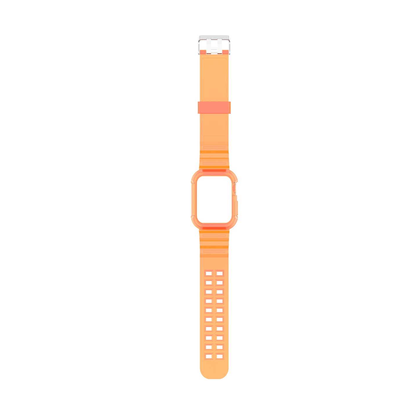 Single Loop Silicone Apple Watch Strap With Case