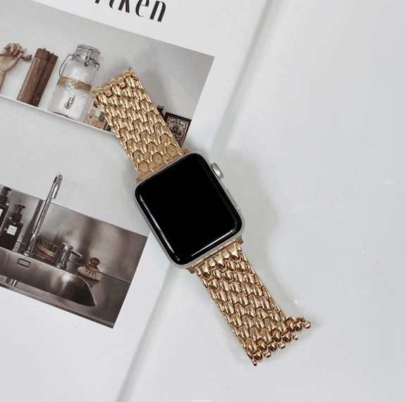 CASYFiE Metal Apple Watch Strap