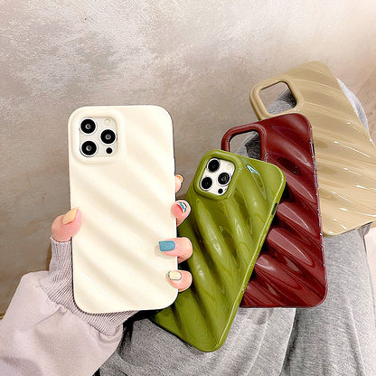 Pleated Pattern Apple iPhone Case
