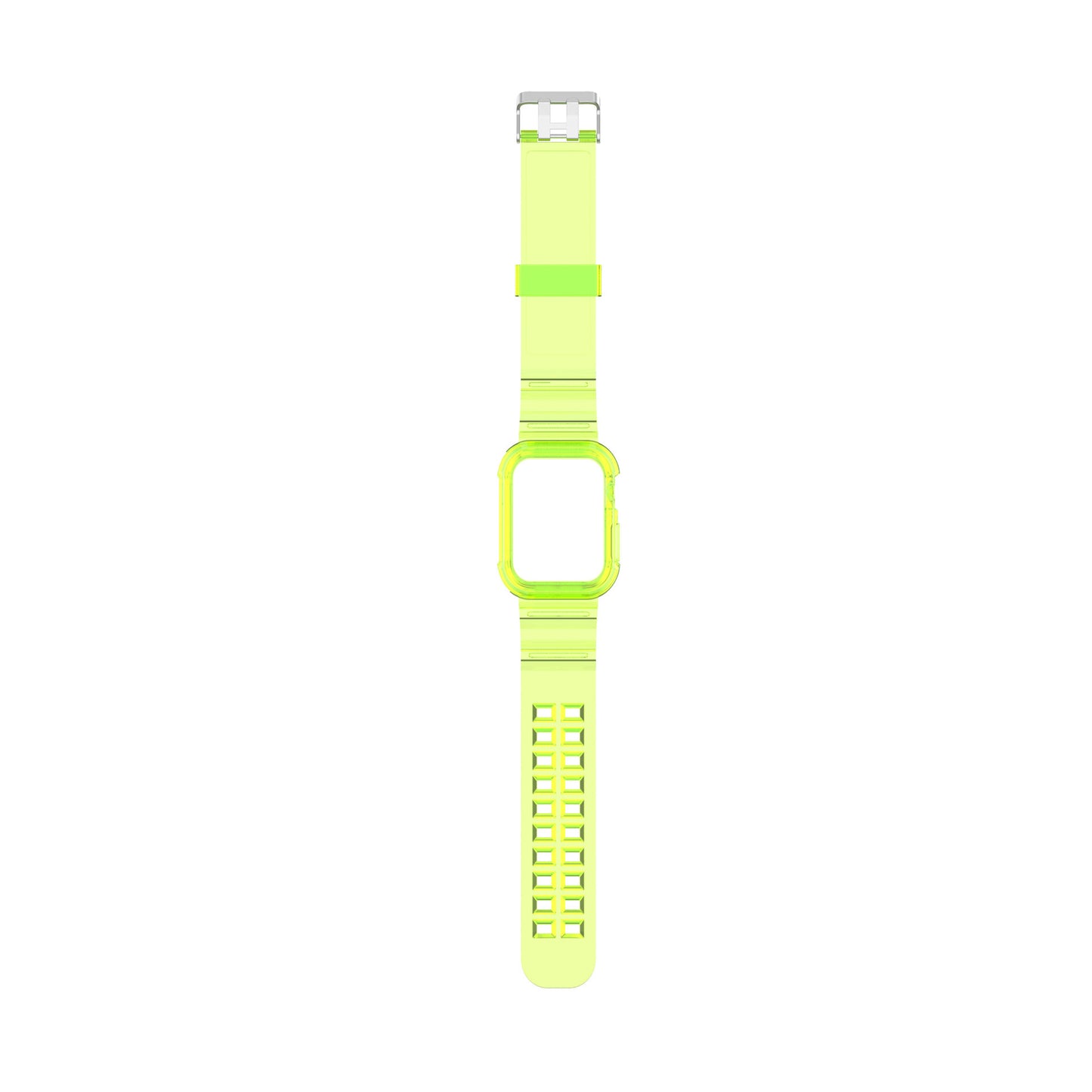 Single Loop Silicone Apple Watch Strap With Case