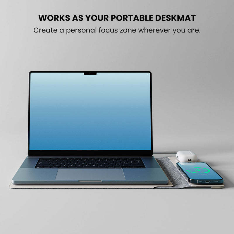 Laptop Sleeve with Wireless Charging