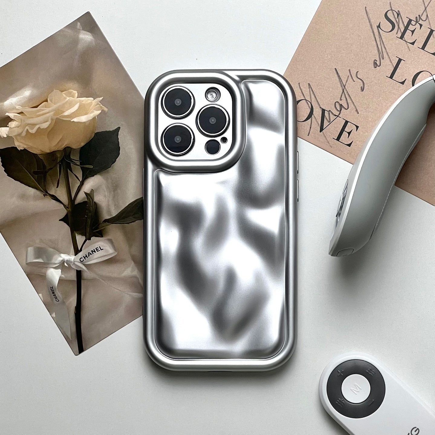 Meteorite Pattern Silicone Apple iPhone Case