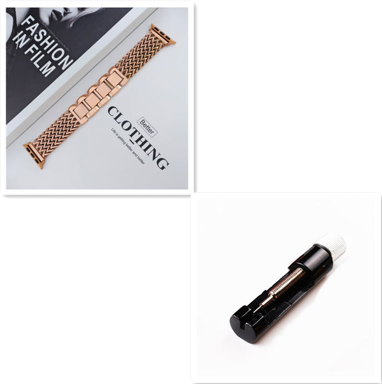 Stylish Steel Apple Watch Strap