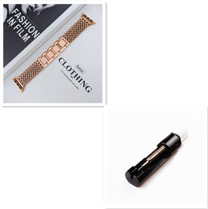 Stylish Steel Apple Watch Strap