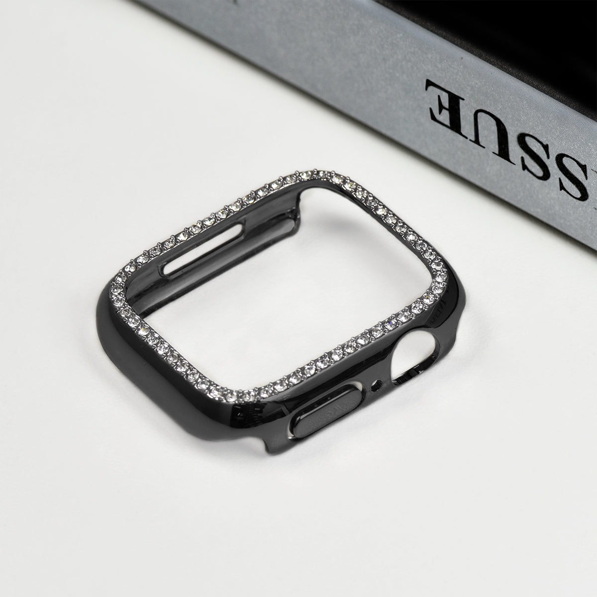 Bezel Diamond Inlay Apple Watch Case 40/41/44/45 MM