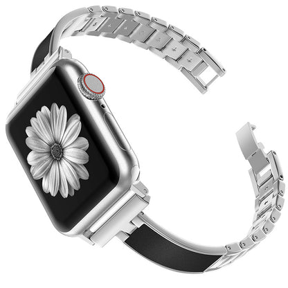 Leather Buckle Apple Watch Strap