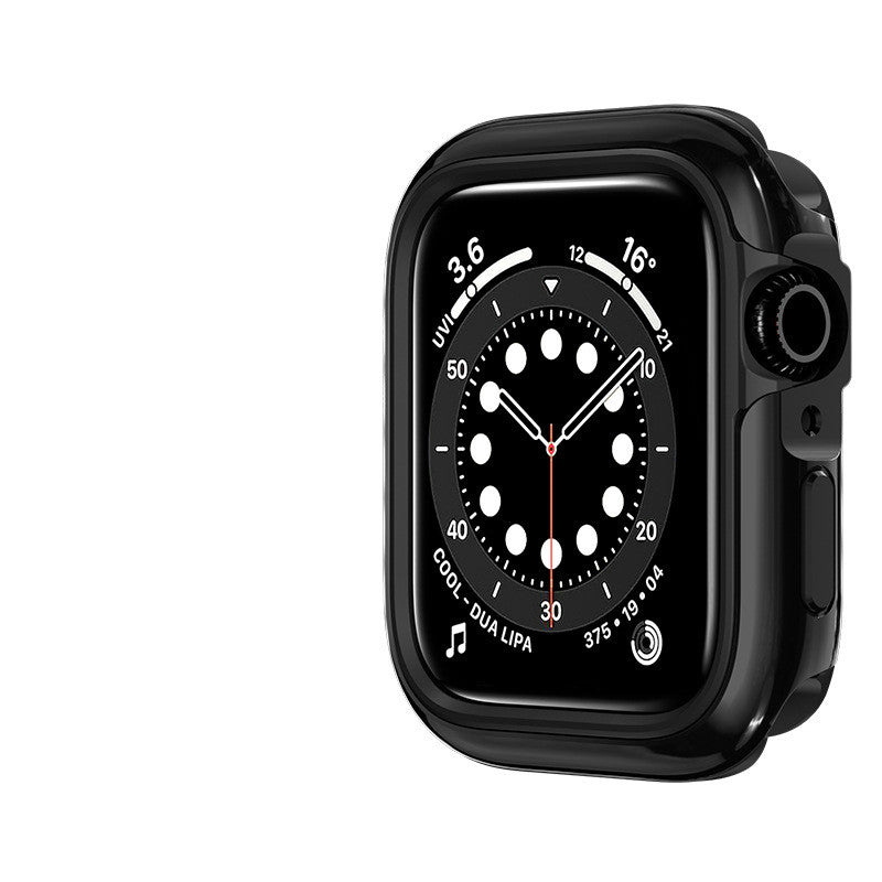 Silicone Metal Apple Watch Case