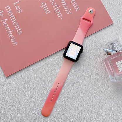 Aurora Silicone Apple Watch Strap
