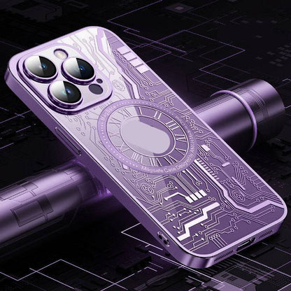 Circuit Pattern MagSafe Apple iPhone Case