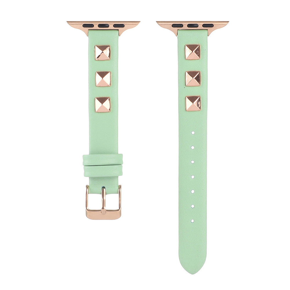 Leather Rivet Apple Watch Strap