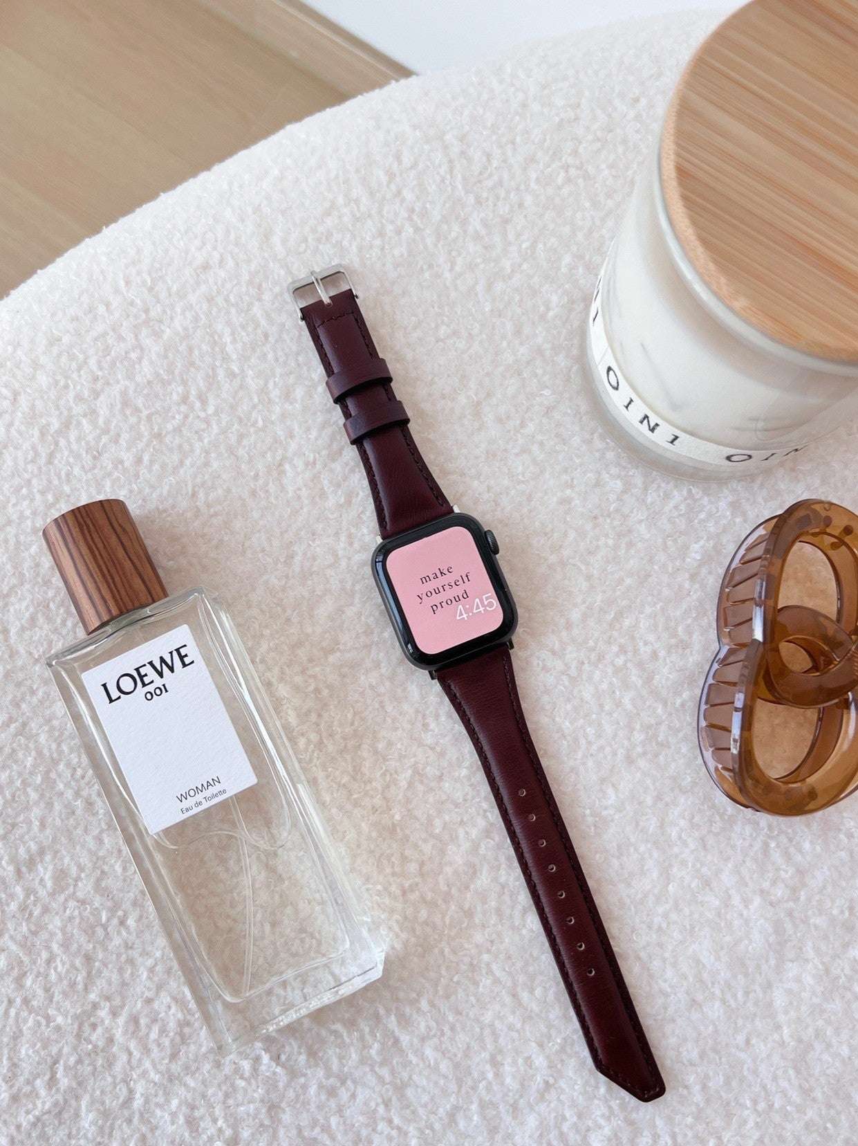 CASYFiE Vintage Leather Apple Watch Strap