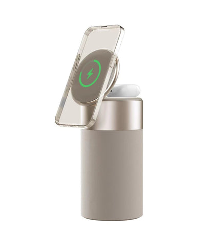 3-in-1 Wireless Charger & Bluetooth Speaker Lamp
