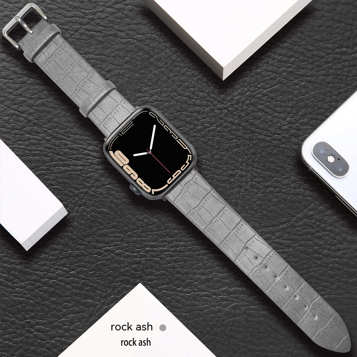 Cross-border Leather Watch Strap