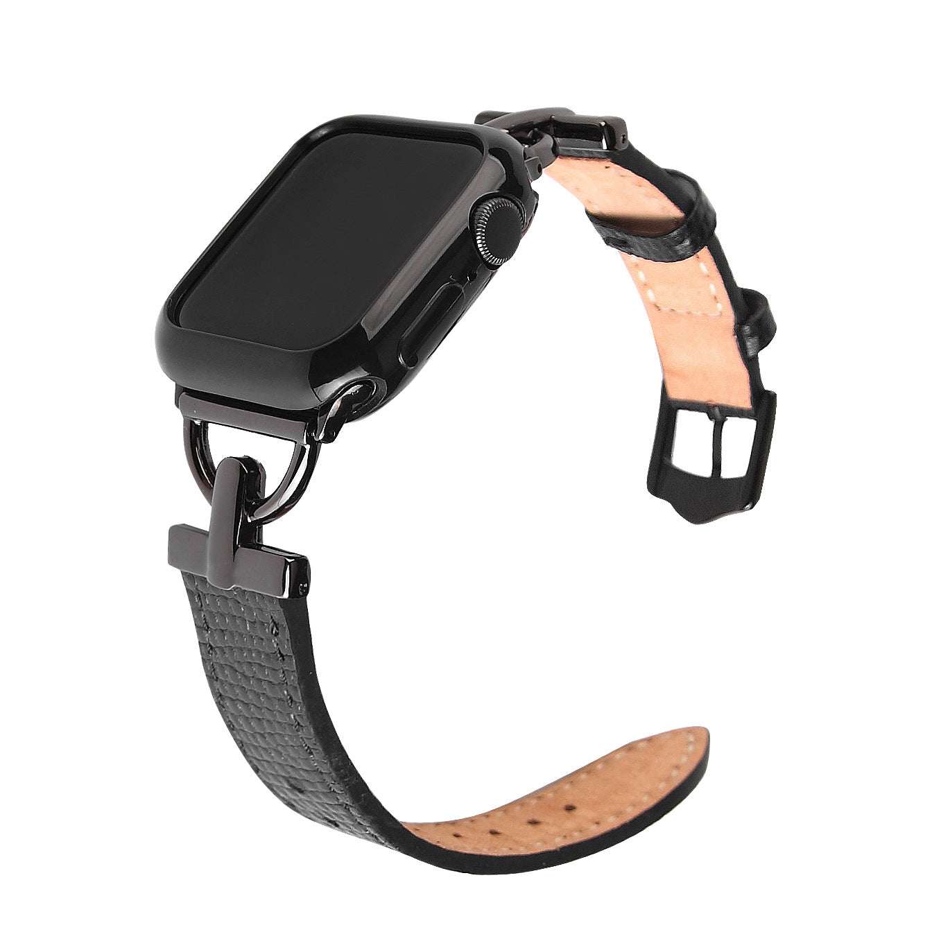 CASYFiE Metal & Leather Apple Watch Strap