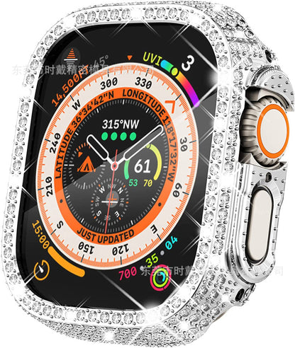 Diamond Cut-out Apple Watch Case 49 MM