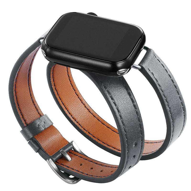 CASYFiE Wrap Double Circle Apple Watch Strap