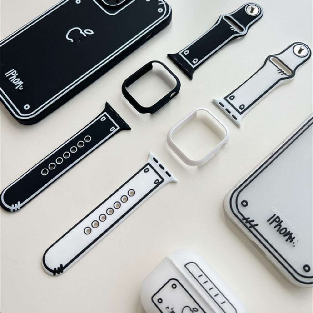 CASYFiE Comic Graffiti Apple Watch Strap