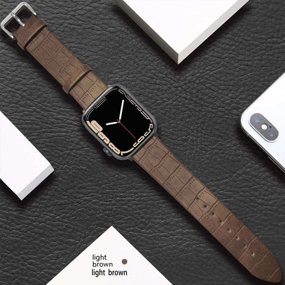 Cross-border Leather Watch Strap