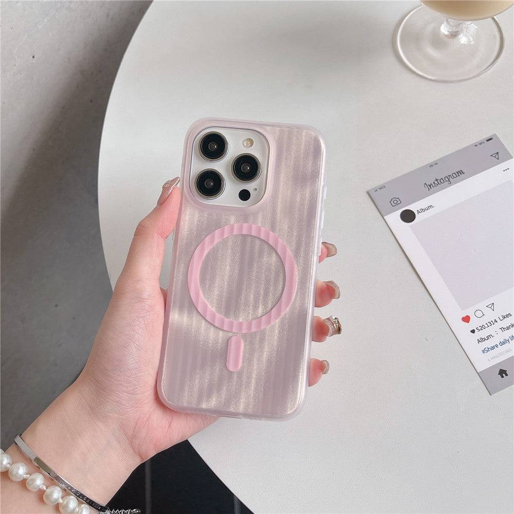 Color Corrugated Stripe Apple iPhone Case