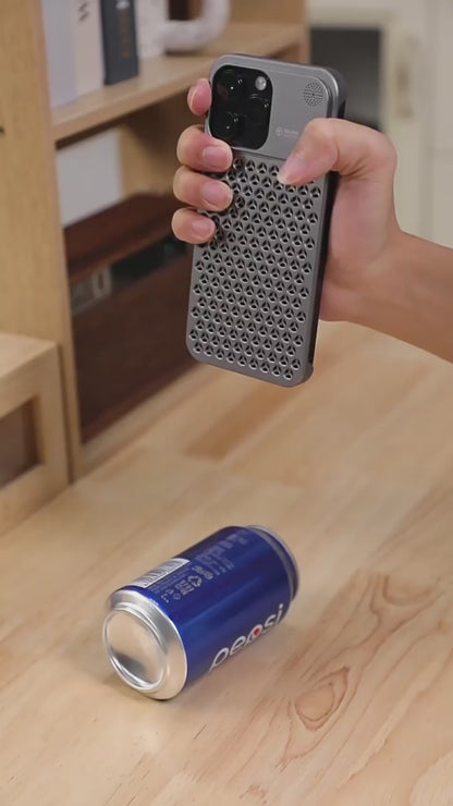 Aluminum Alloy Anti-fall Shockproof Aromatherapy Apple iPhone Case